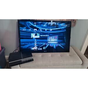 Sony PlayStation 3 PS3 Console CECHG01 Tested Working No HDD Cover Console Only